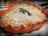 Le ricette di homi ovvero la  Torta Dispettosa : mele, zeste di limone, rosmarino e un sorriso