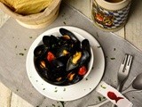 #lebuonericette e le Cozze e pomodorini alla birra