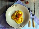  Ravioli di Morlacco semistagionato e noci con arancia candita alla senape e polvere di cappero  per il #SalonedelGusto