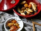 Tajine con pere caramellate al miele, frutta secca e cioccolato allo zenzero, perché io faccio la #spesagiusta