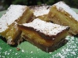 Succulents carrés au citron sans gluten/Liscius Lemon Squares gluten free