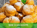 Bignè di San Giuseppe, ricetta classica della tradizione romana