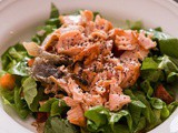 Insalata di salmone grigliato