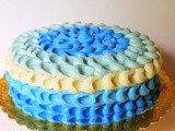 Ombre cake tutorial - passo passo torta sfumata