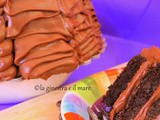 Ruffle cake al cioccolato