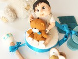 Topper battesimo – christening cake topper