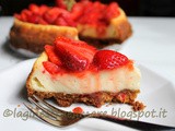 Torta da frullatore: cheesecake con le fragole