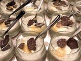 Crema di cardo con uova di quaglia e tartufo