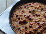 Skillet Cranberry Vanilla Buckle