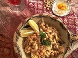 Tajine di cappone e ceci