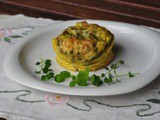 Egg muffin con asparagi selvatici