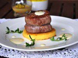 Filetto di manzo alla senape con Vov
