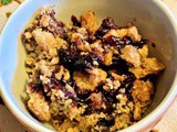 Frutta con crumble di fiocchi d’avena