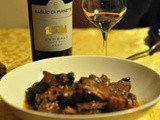 Guancette di vitello brasate al Nero d’Avola del Baglio di Pianetto