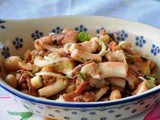 Insalata di moscardini con fagiolo Tondino del Tavo
