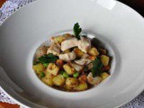 Insalata russo-gardesana con salmerino marinato per #GardaChefParty