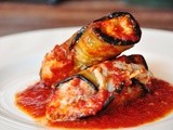 Involtini di pesce spada e melanzane