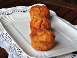 Muffin con zucca, Casera Valtellina dop e noci Pecan