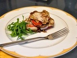 Parmigiana di seppioline, liberamente tratta da una ricetta dello chef Ivano Ricchebono, The Cook, Genova Nervi