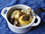 Patate, carciofi, bacon e Valtellina Casera dop