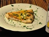 Pescespada con olio profumato al limone