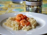 Pilaf di riso Acquerello con gamberi