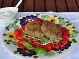 Polpette di melanzane e fagioli rossi