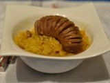 Risotto con salsiccia alla birra rossa