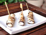Rotolini di melanzane con formaggio spalmabile light Arla