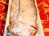 Strudel di pesche nettarine e amaretti