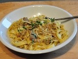 Tagliatelle al ragù di coniglio con porcini