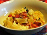 Tagliatelle al salmone affumicato