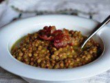 Zuppa di lenticchie al bacon: un tocco goloso nella dieta