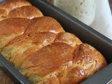 Brioche senza impasto con lievito madre