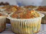 Muffins con cicoria agnello e uovo sodo