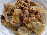 Ravioli al filetto di maialino e confettura di lamponi per...UnLampoNelCuore