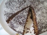 Torta cocco,yogurt e cioccolato