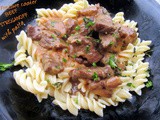 Ekspresni Stroganov s tjesteninom :: Pressure cooker beef Stroganoff with pasta