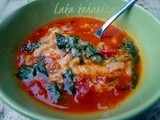 Grah juha sa špinatom i rajčicom :: Cannellini bean, spinach and tomato soup