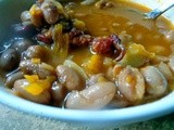 Grah s rebarcima :: Croatian bean stew with smoked pork ribs