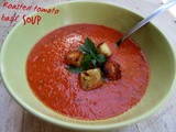 Juha s pečenim rajčicama i bosiljkom :: Roasted tomato basil soup