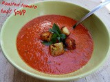 Juha s pečenim rajčicama i bosiljkom :: Roasted tomato basil soup