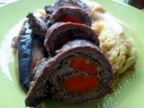 Juneći svici s patlidžanom i keljem :: Beef rolls with eggplant and Savoy cabbage