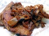 Kotleti s jabukama i lukom :: Pork chops with apples and onions