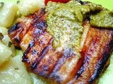 Kotleti s timijanom i pestom::Pork chops with thyme and pesto