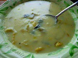 Krem juha od krumpira i poriluka :: Creamy potato and leek soup