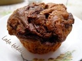 Mufini s kikiriki maslacem i Nutellom :: Peanut butter and Nutella muffins