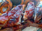 Pečena rebarca sa slatko - ljutim umakom :: Oven baked ribs with sweet and spicy sauce