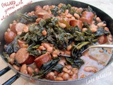 Raštika s bijelim grahom i kobasicom ☆ Collard greens with white beans and sausage