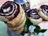 Rožičkovi pužići :: Carob swirls